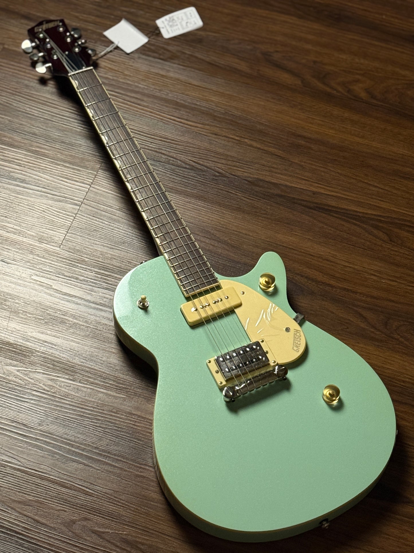 Gretsch G2215-P90 Streamliner Junior Jet Club with Laurel FB in Mint Metallic (USED)