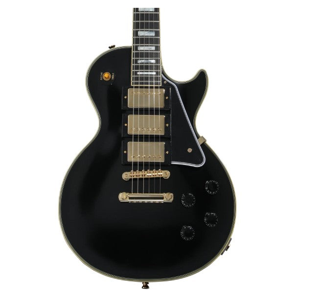 Epiphone Inspired by Gibson Custom 1957 Les Paul Custom Reissue in Ebony