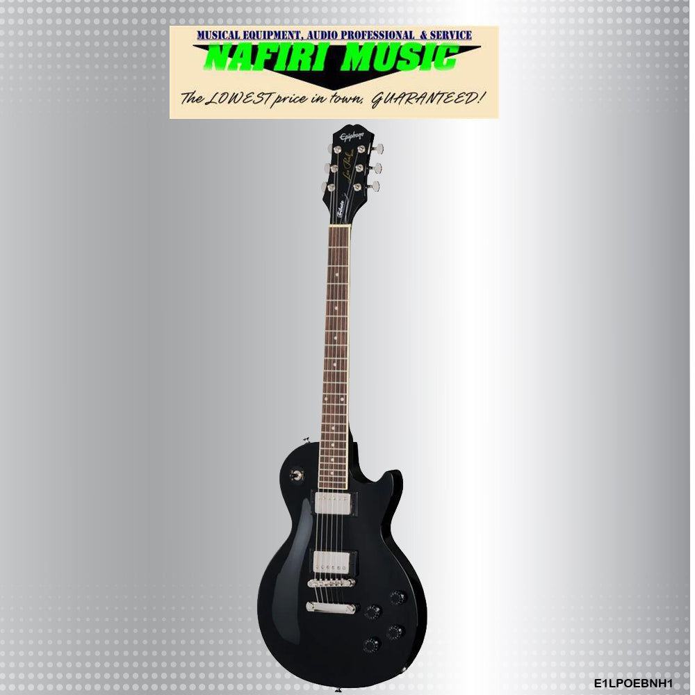 Epiphone Les Paul Tribute in Ebony – nafiriguitar.com