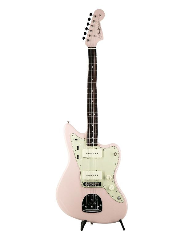 Fender MIJ FSR Collection Traditional 60s Jazzmaster Electric Guitar, RW  FB, Shell Pink