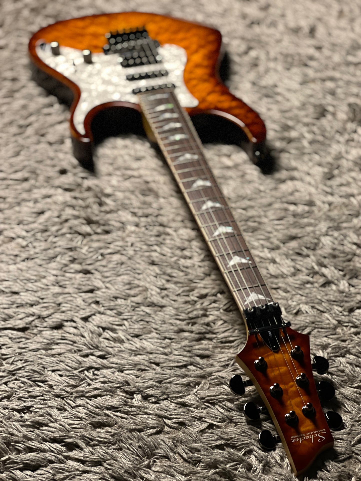 Schecter Banshee-6 FR Extreme Vintage Sunburst