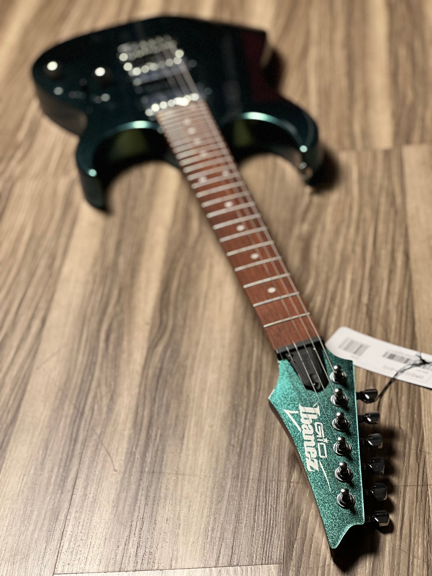 Ibanez GRG121SP-GYC in Green Yellow Chameleon