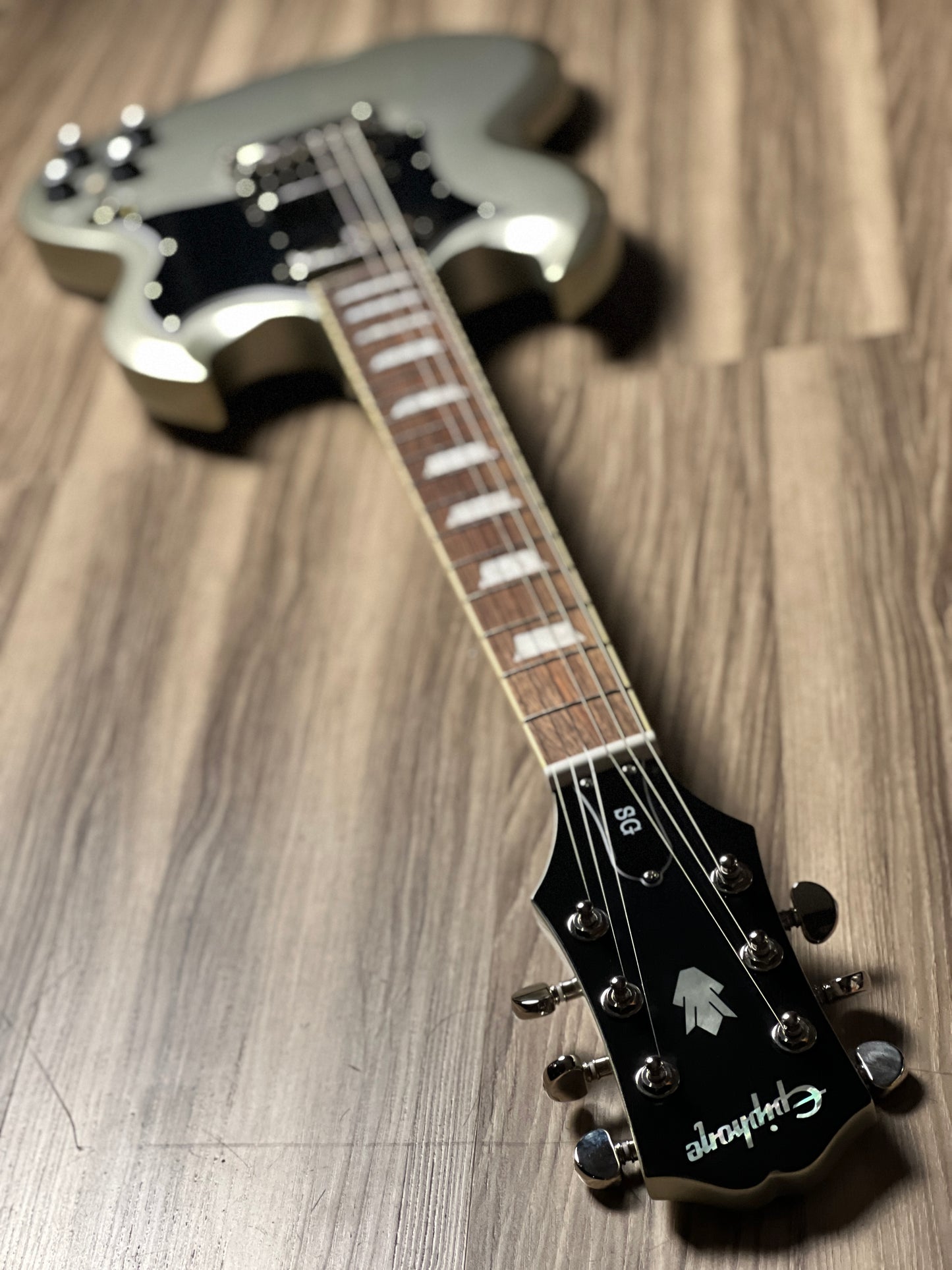 Epiphone SG Standard in Silver Mist