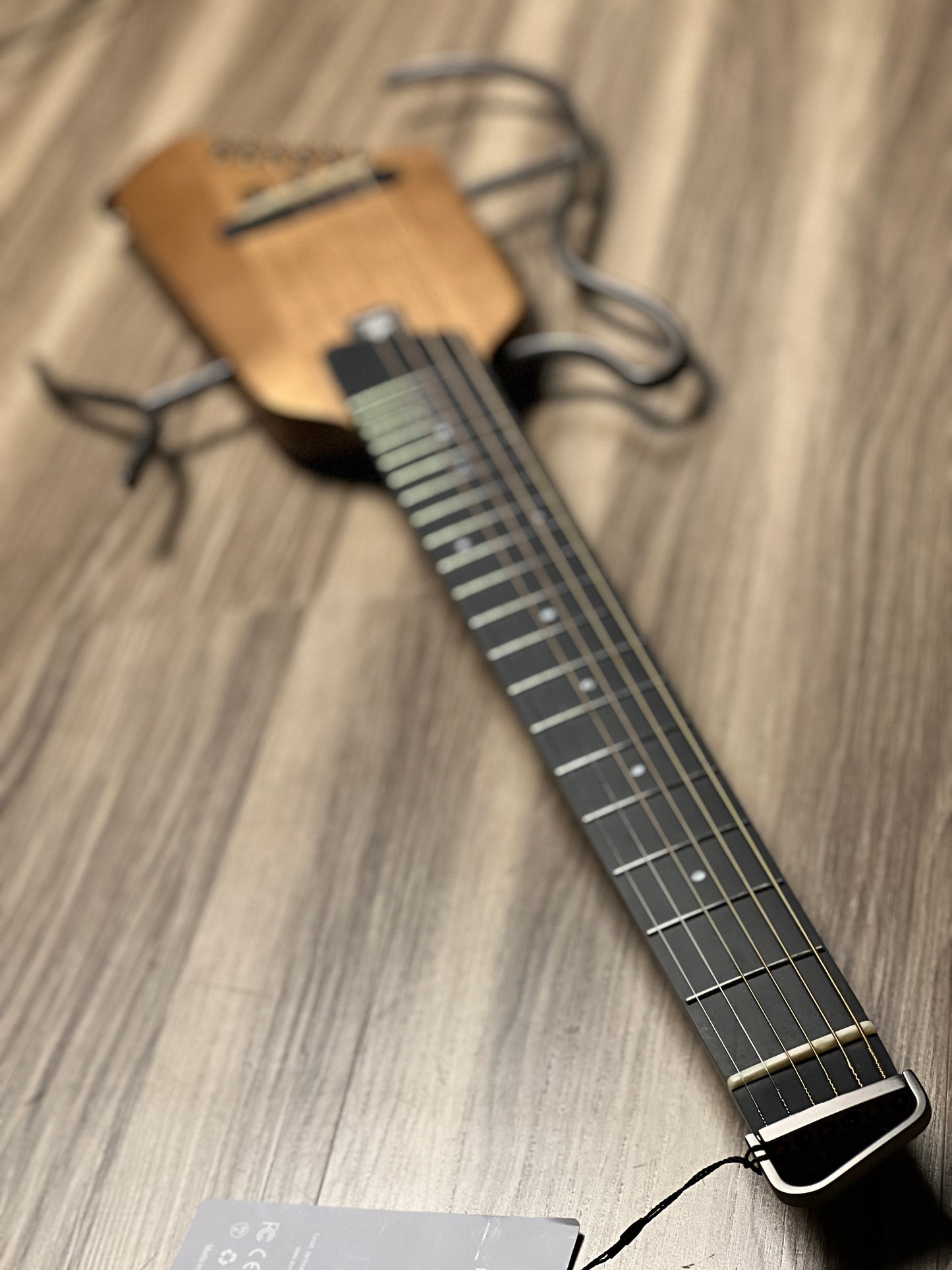 Donner Hush-I Silent Guitar in Maple Natural w/Bag