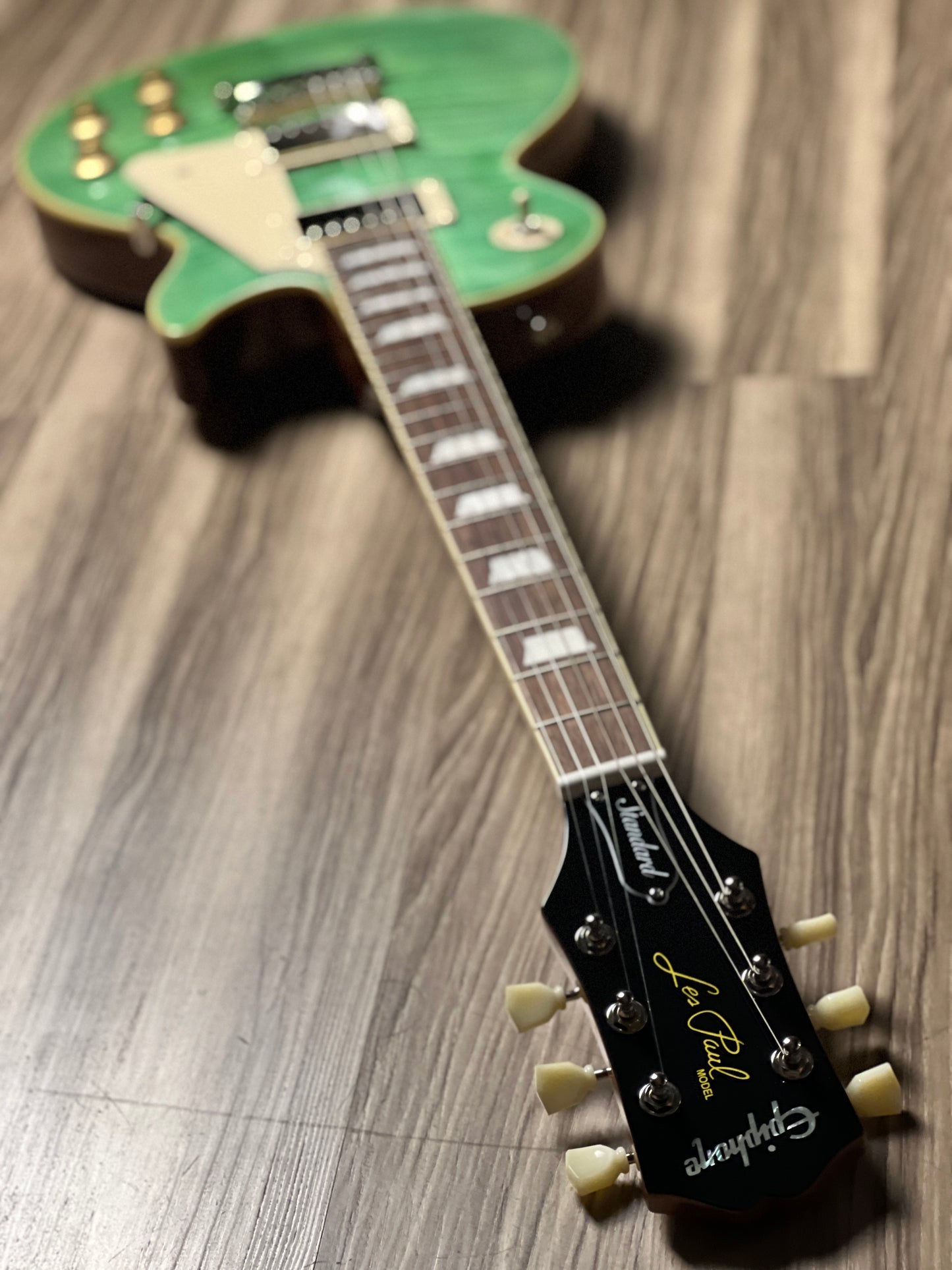 Epiphone Les Paul Standard 50s Figured in Seafoam Green