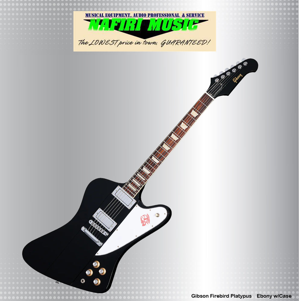 Gibson Firebird Platypus in Ebony with Case – nafiriguitar.com