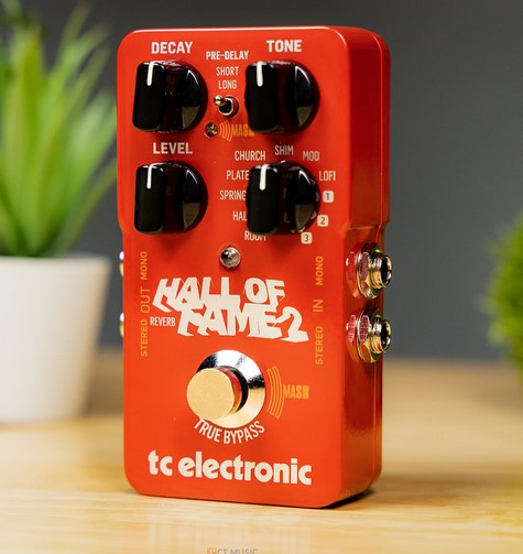 tc electronic reverb pedal TC Electronic Hall of Fame 2 Reverb Pedal – nafiriguitar.com