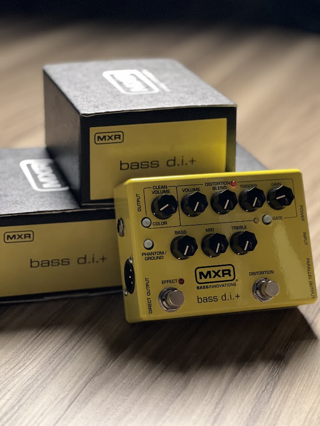 MXR Bass Dist + Ikebe Yellow M80Y