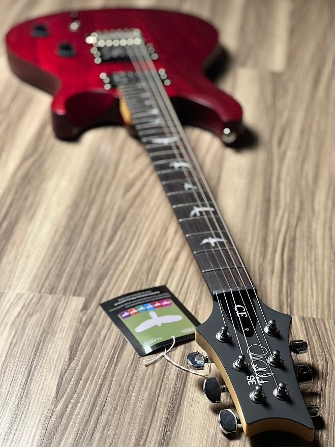 PRS SE CE 24 Standard Satin in Vintage Cherry