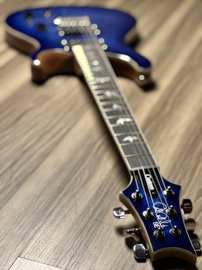 PRS SE Custom Quilt 24-08 Limited Run In Faded Blue