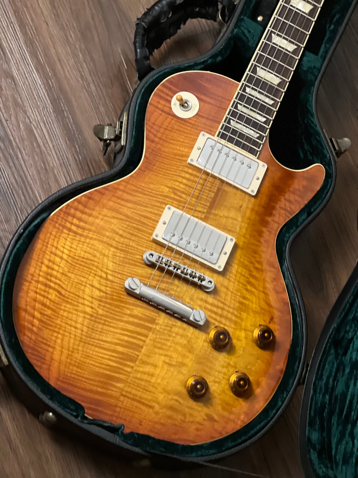 Tokai Love Rock LS-150F-3A VF Premium Series Japan with Solid Flamed Maple Top in Violin Finish S/N 2347889