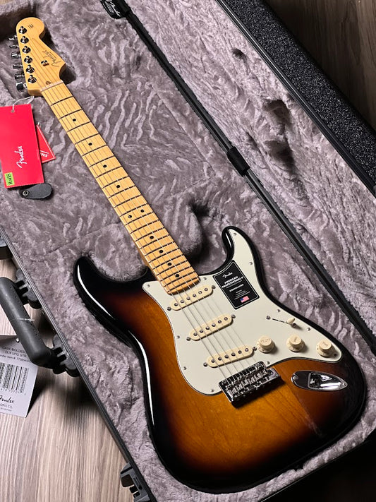 Fender American Professional II Stratocaster with Maple FB Anniversary in 2-Color Sunburst