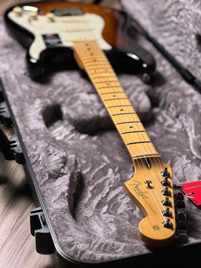 Fender American Professional II Stratocaster with Maple FB Anniversary in 2-Color Sunburst