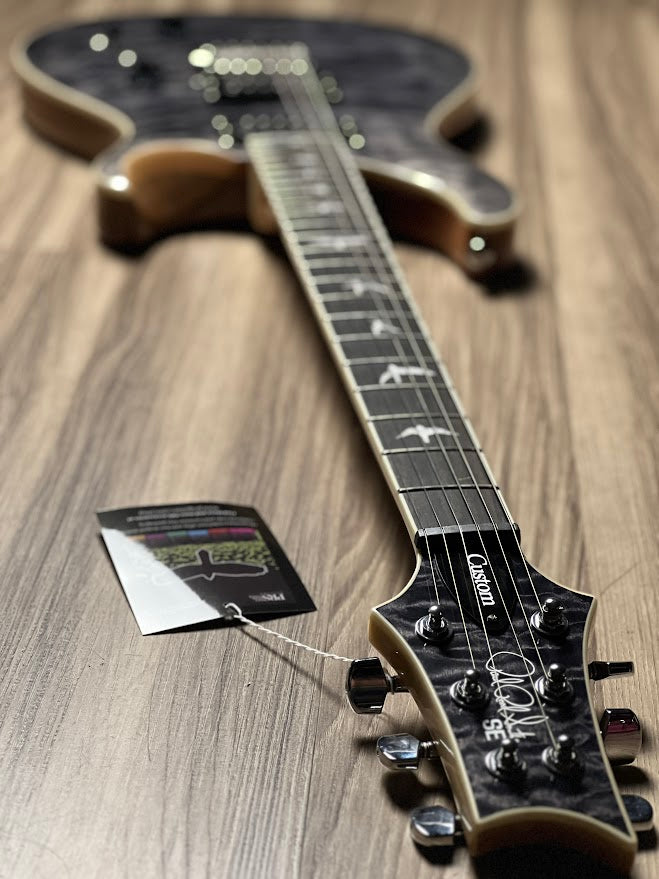 PRS SE Custom Quilt 24 Limited Edition In Charcoal