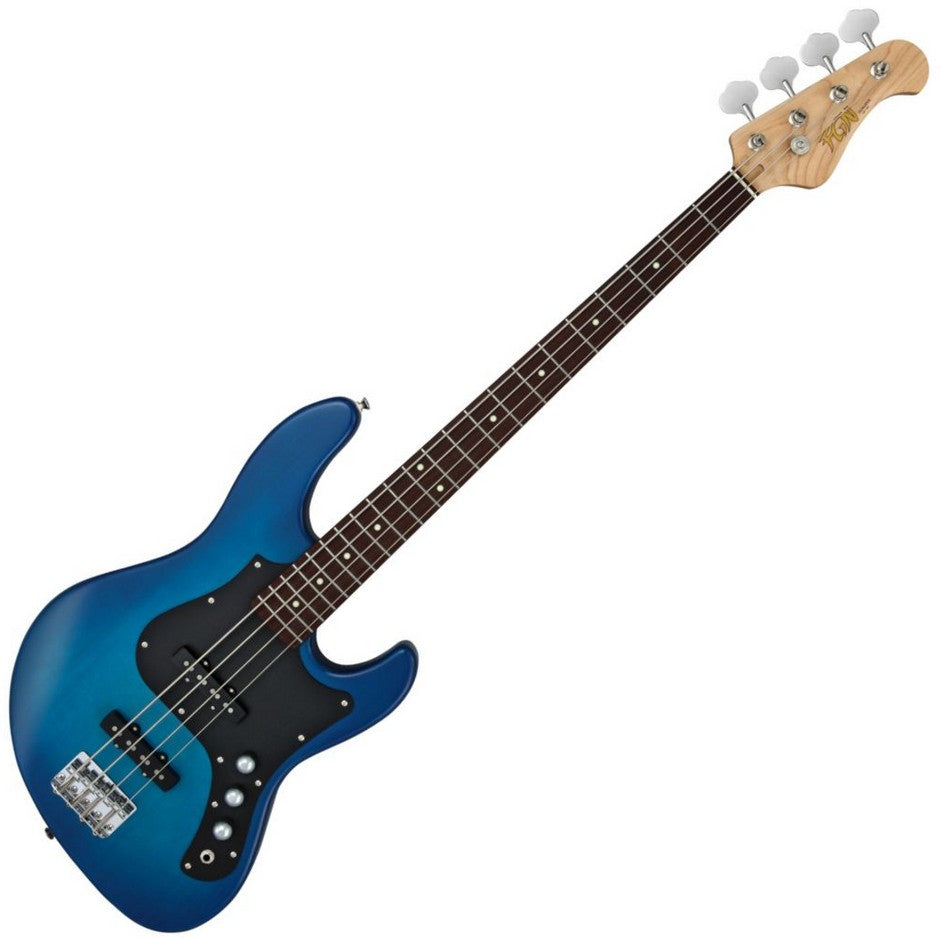 Fujigen FGN Boundary Mighty Jazz BMJ-R/TBS in Transparent Blue Sunburst