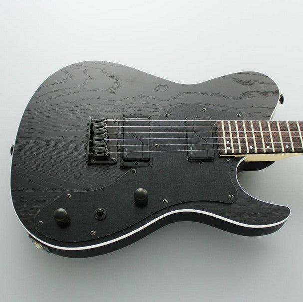 Fujigen FGN J-Standard Iliad JIL-ASH-DE664R OPB in Open Pore Black with Fishman Fluence