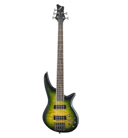 Jackson JS Series Spectra Bass JS3QV QMT 5-String in Alien Burst