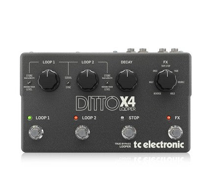 TC Electronic Ditto X4 Looper Guitar Effects Pedal