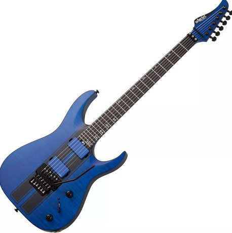 Schecter Banshee GT-6 FR In Satin Trans Blue