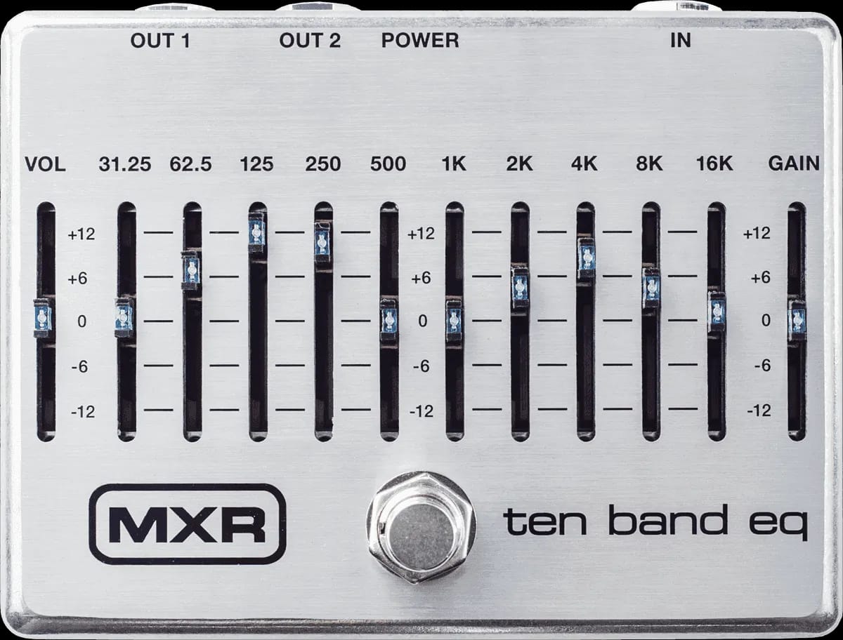 MXR M108S 10-Band Graphic EQ Guitar Effects Pedal