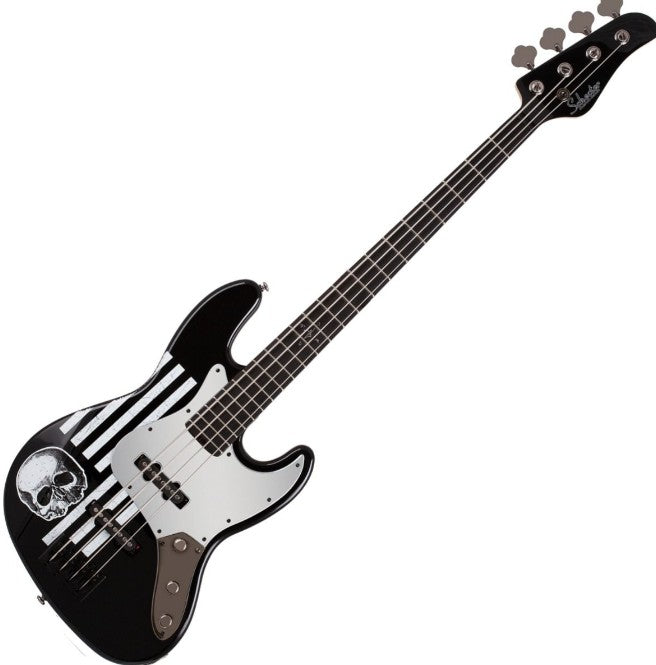 Schecter JD Deservio J-4 Bass in Gloss Black