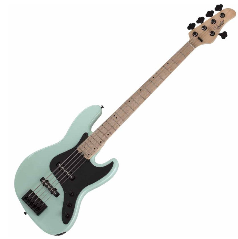 Schecter J-5 Bass in Surf Green