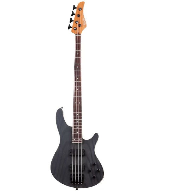 Schecter C-4 Standard Electric Bass in Charcoal Satin