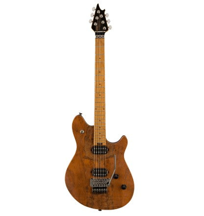 EVH Wolfgang Standard Exotic Black Walnut with Baked Maple FB in Natural