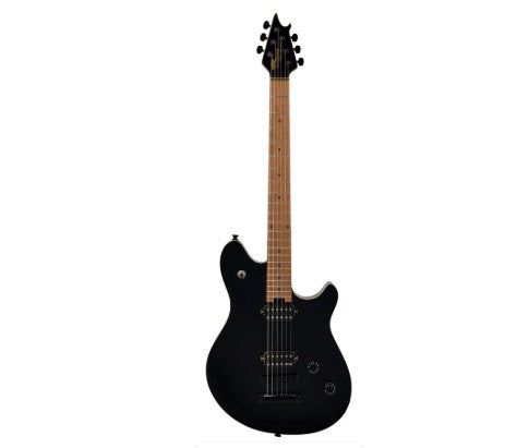 EVH Wolfgang Standard ブラックエレキギター EVH Wolfgang Standard TOM with Baked Maple FB in Gloss Black