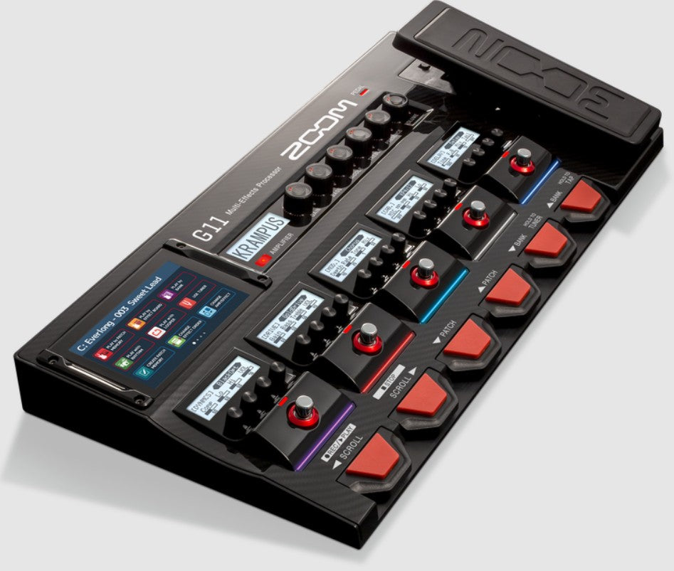 everlong pedals Zoom G11 Multi-Effects Processor with Expression Pedal – nafiriguitar.com