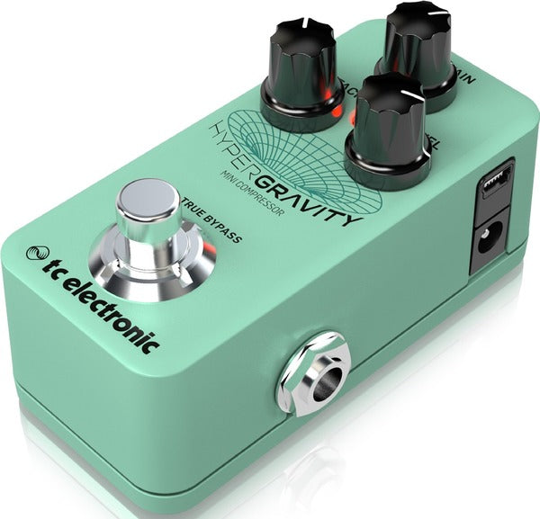 TC Electronic Hypergravity Mini Compressor Guitar Effects Pedal
