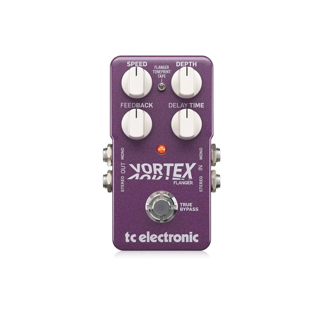 TC Electronic Vortex Flanger Stereo Flanger Pedal