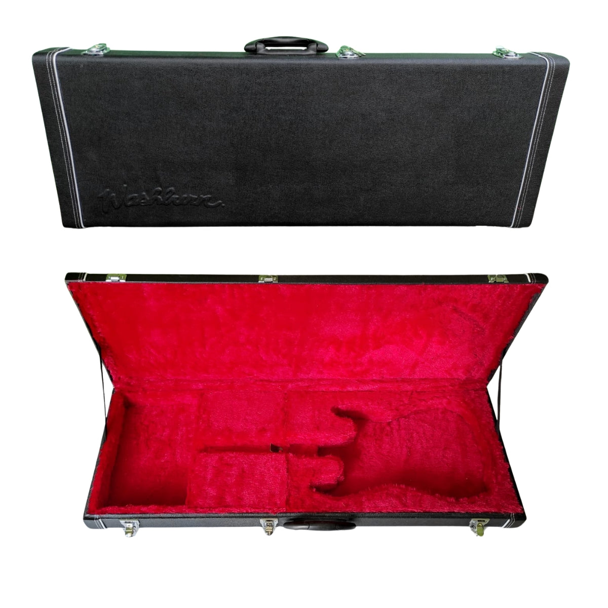 MOD Case Washburn Wooden Case in Black for N4 Nuno Bettencourt Signature