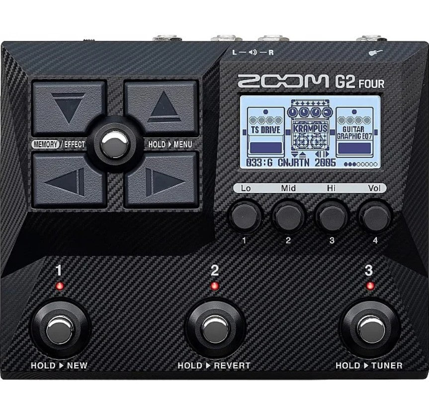 Zoom G2 Four Multi effects Processor Pedal – nafiriguitar.com