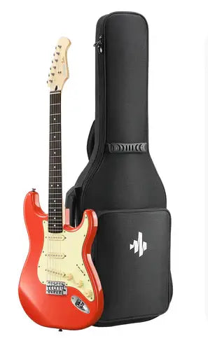 DONNER DST-600 RED With Bag Electric Guitar