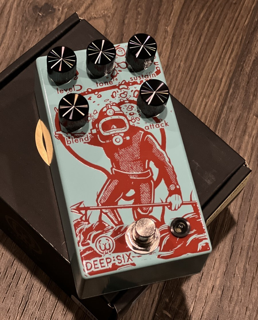 Walrus Audio Deep Six Compressor V3 Guitar Effects Pedal