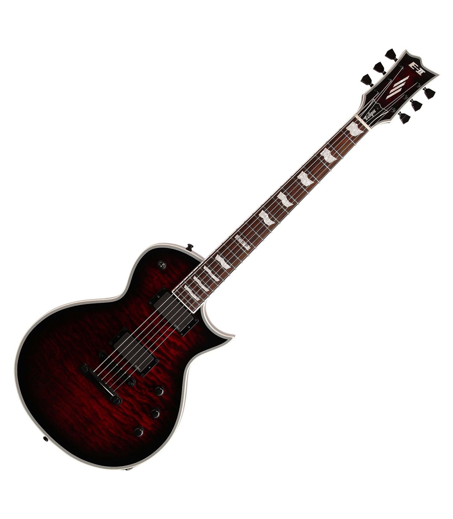 ESP E-II Eclipse QM FL See-Thru in Black Cherry Sunburst ES7211233