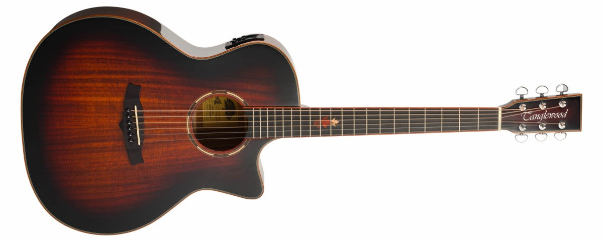 Tanglewood TWX6 CEK Winterleaf Exotic Ventian Cutway in Autumn Burst Gloss