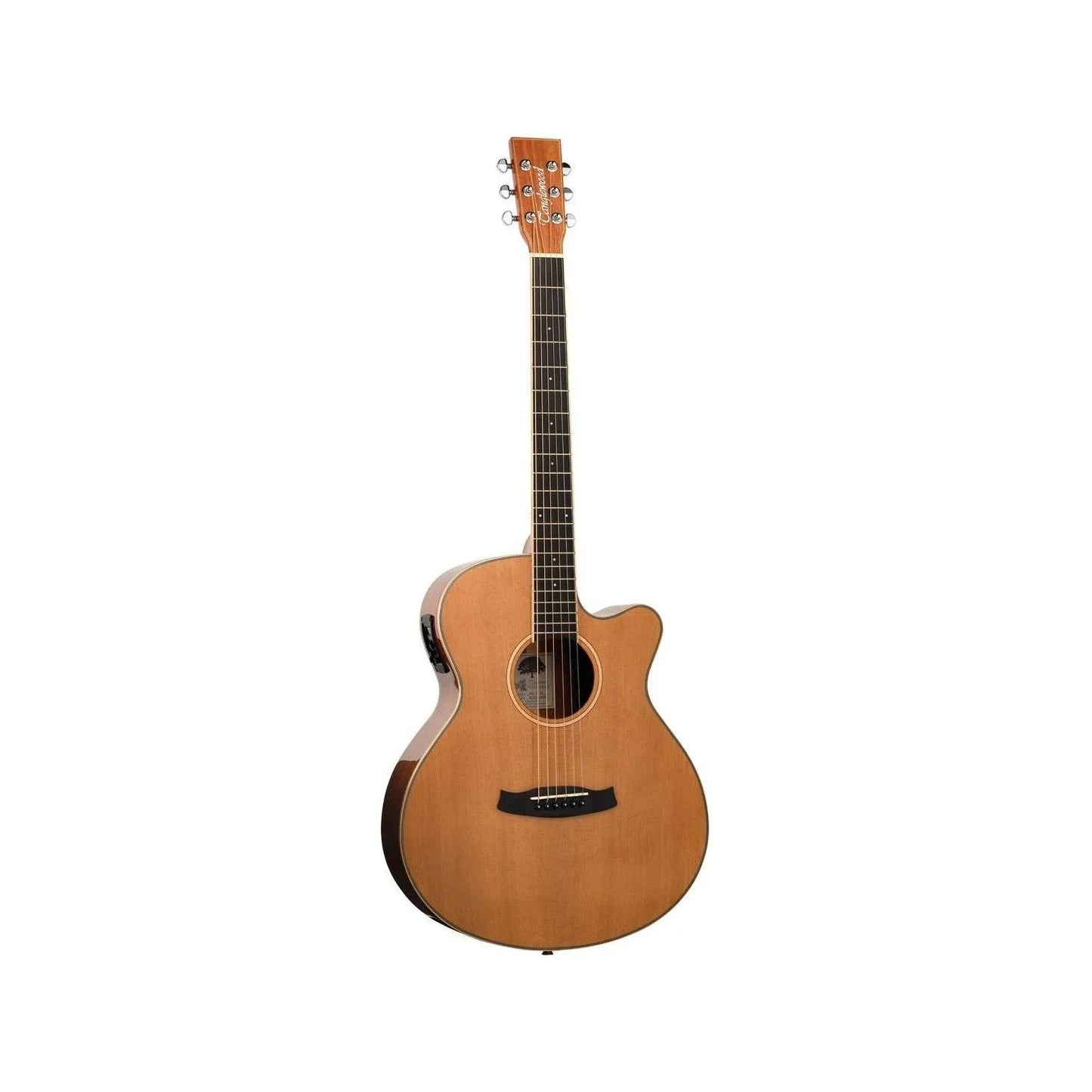 Tanglewood TW4CENA Winterleaf Super Folk Cutaway in Natural Gloss w/Bag