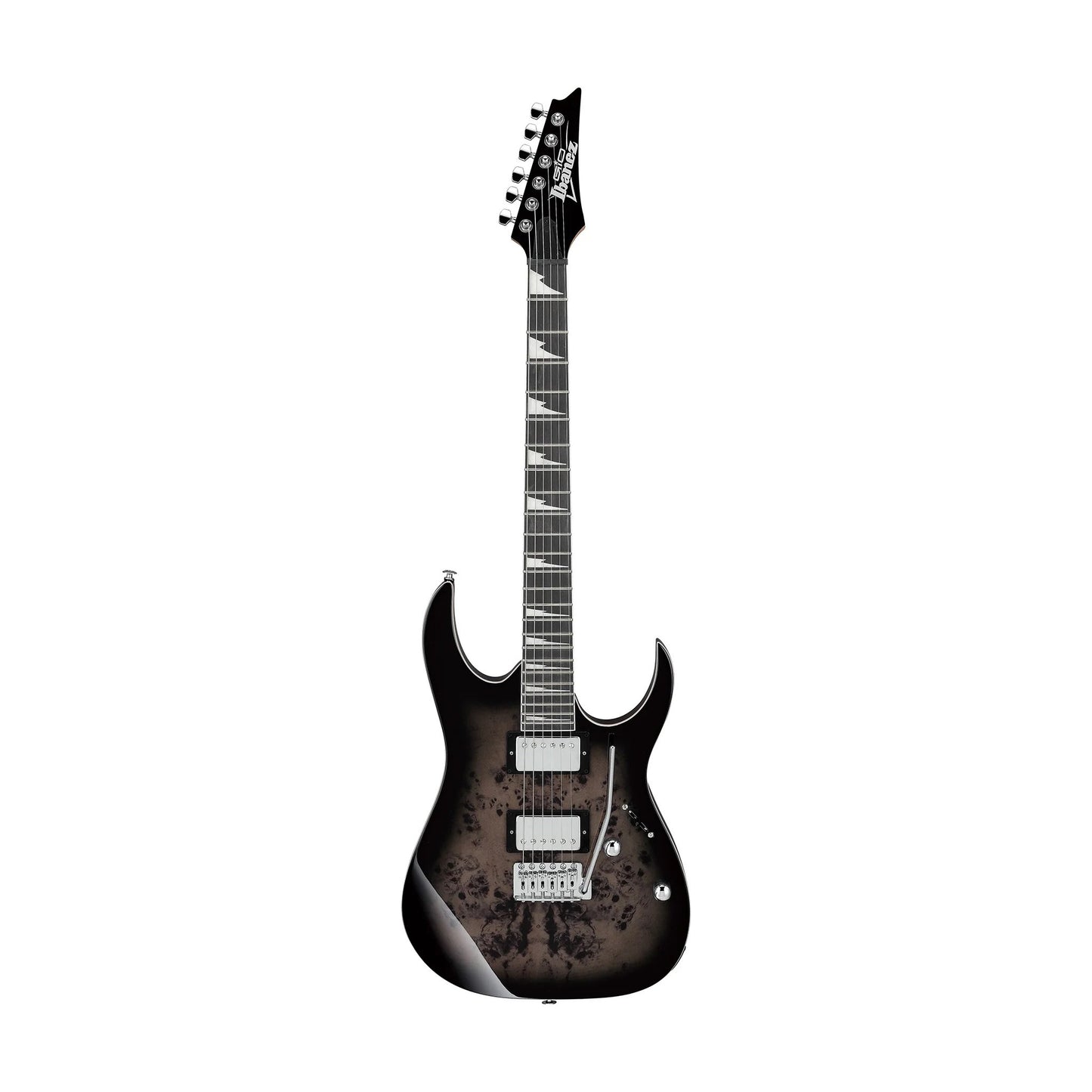 Ibanez GRG220PA1-BKB in Brown Black Burst