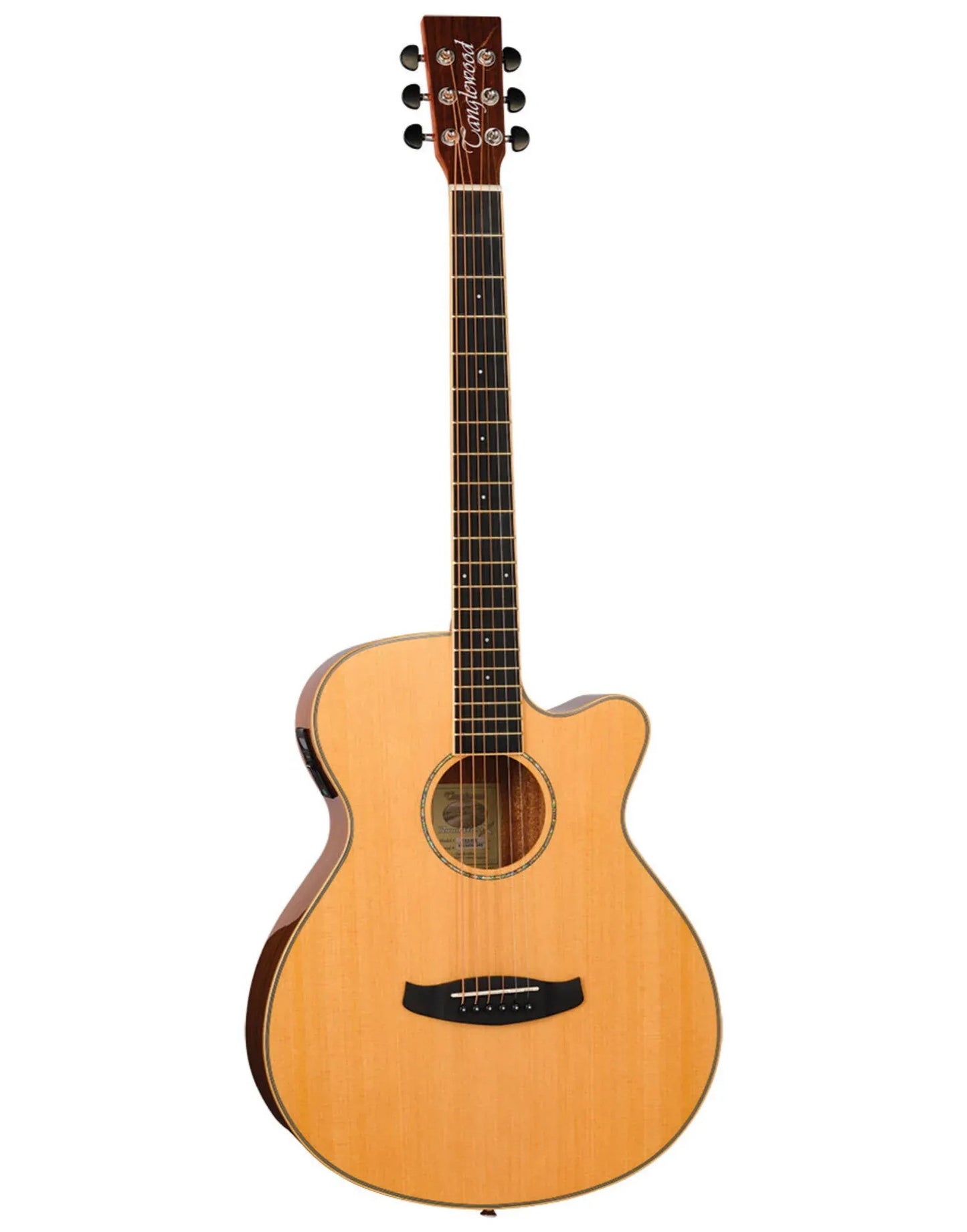 Tanglewood TRX4-CE Roadster X Superfolk Acoustic with Pickup in Natural Gloss