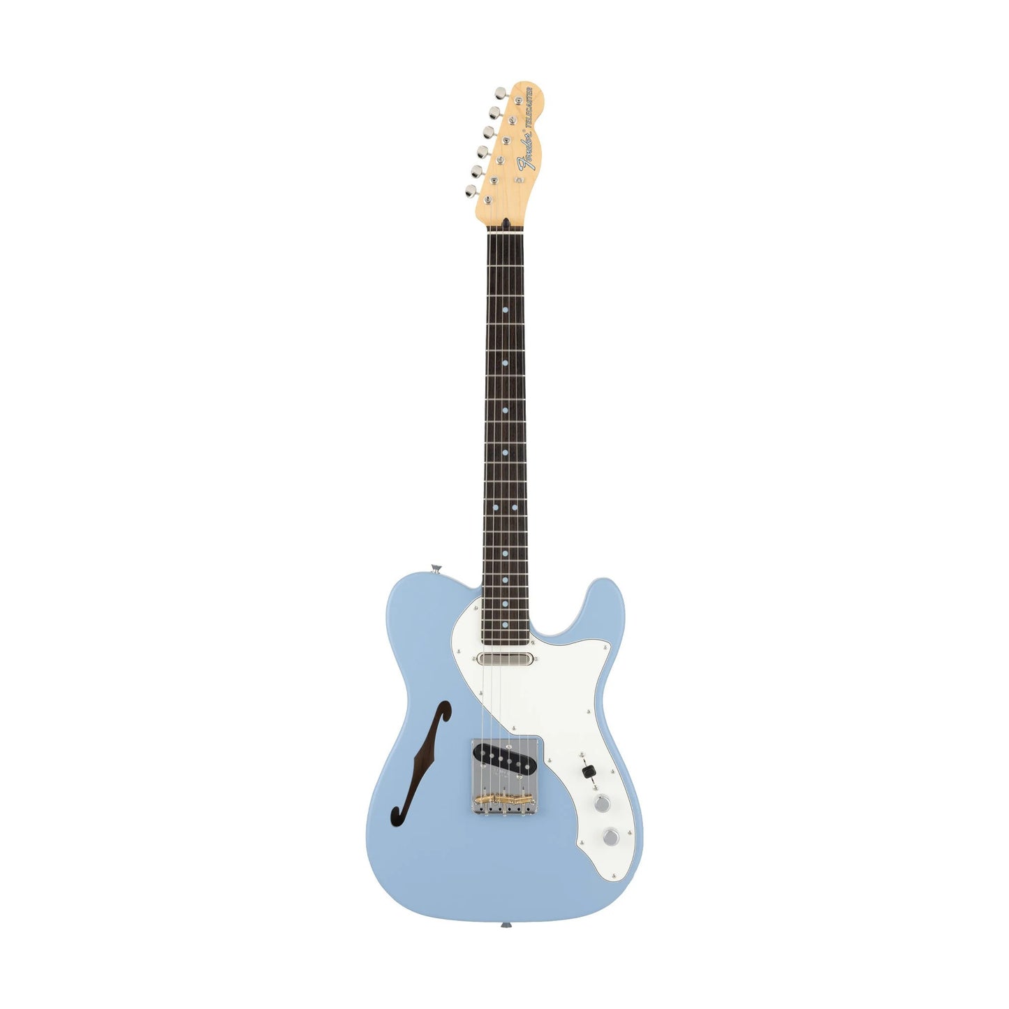 Fender MIJ Limited Kusumi Color Telecaster Thinline with RW FB In Kusumi Blue JD24020684
