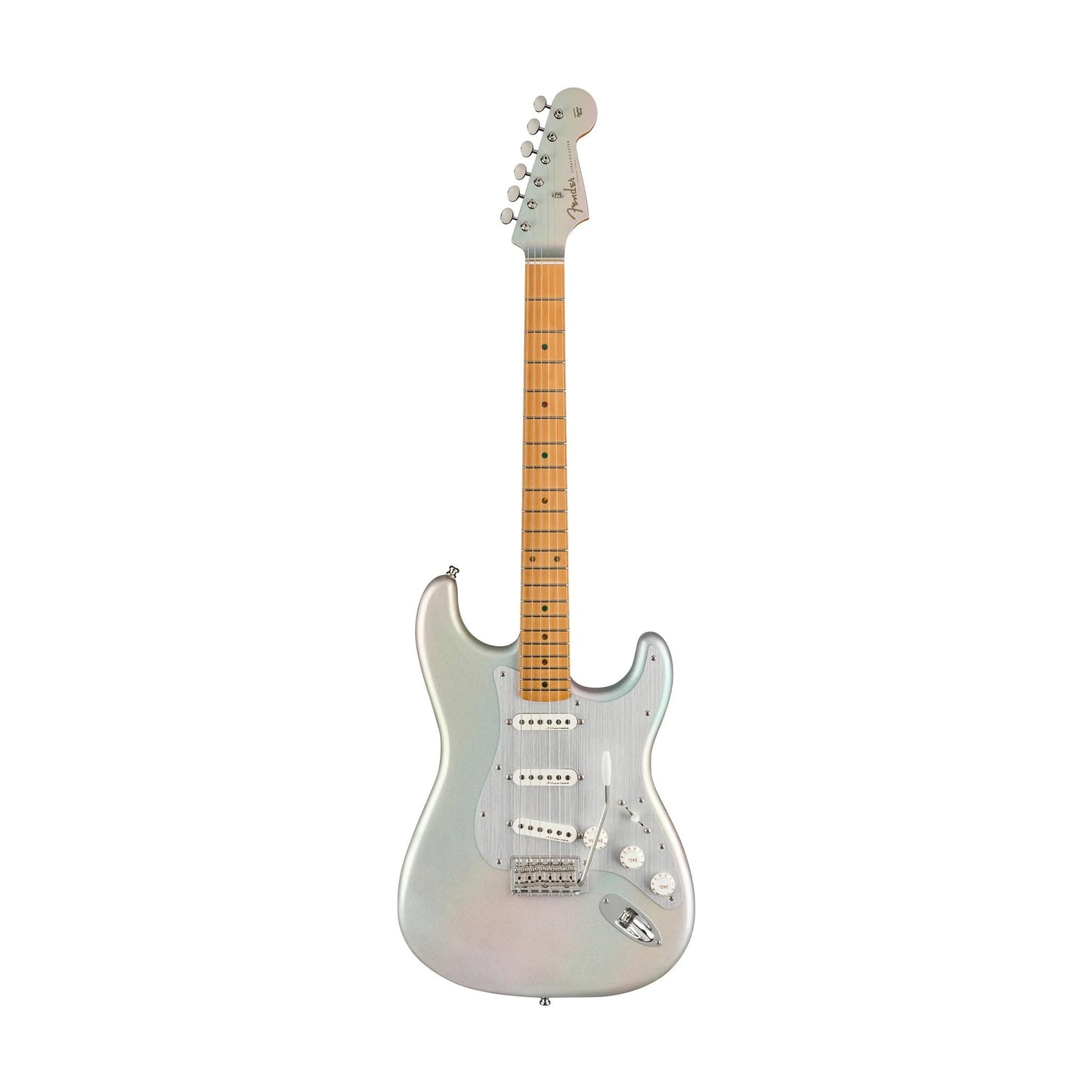 Fender HER Stratocaster สี Chrome Glow