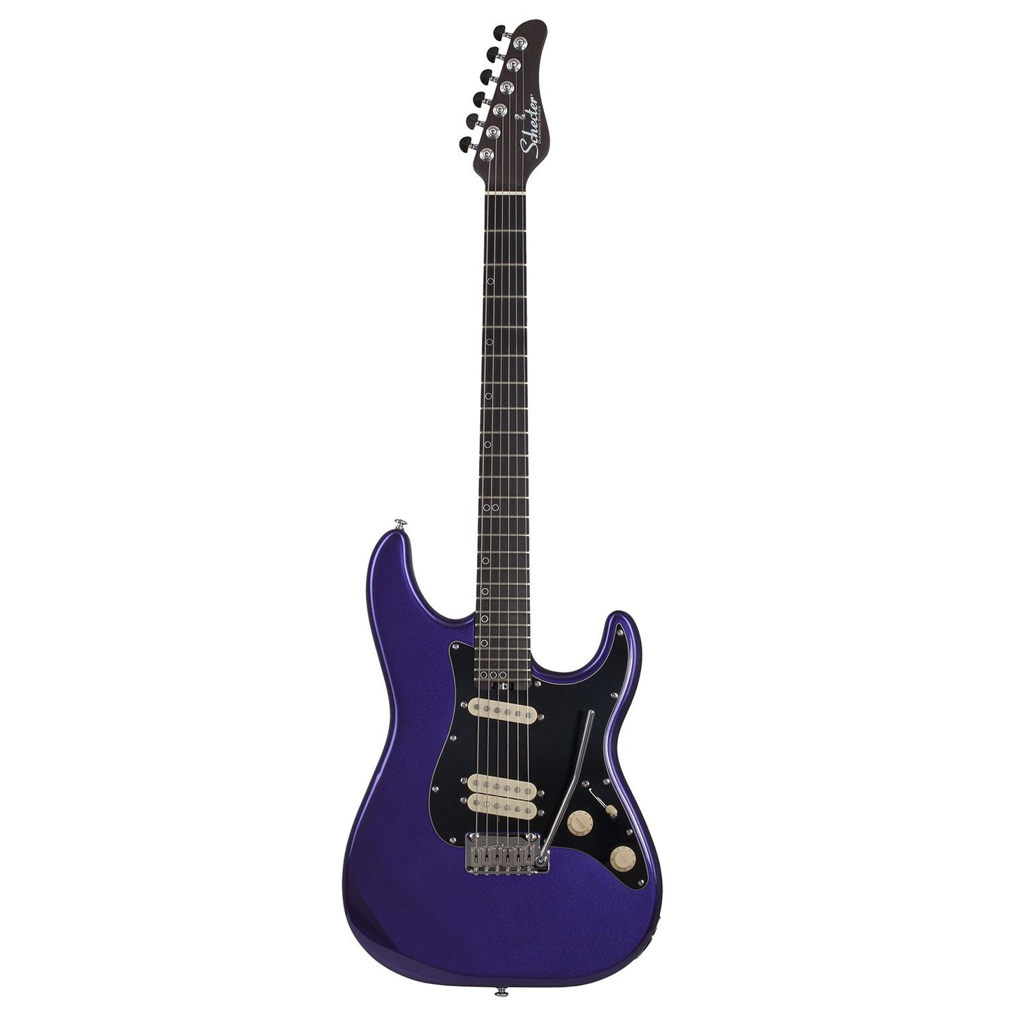 Schecter MV-6 with Ebony Fingerboard in Metallic Purple IM25051602