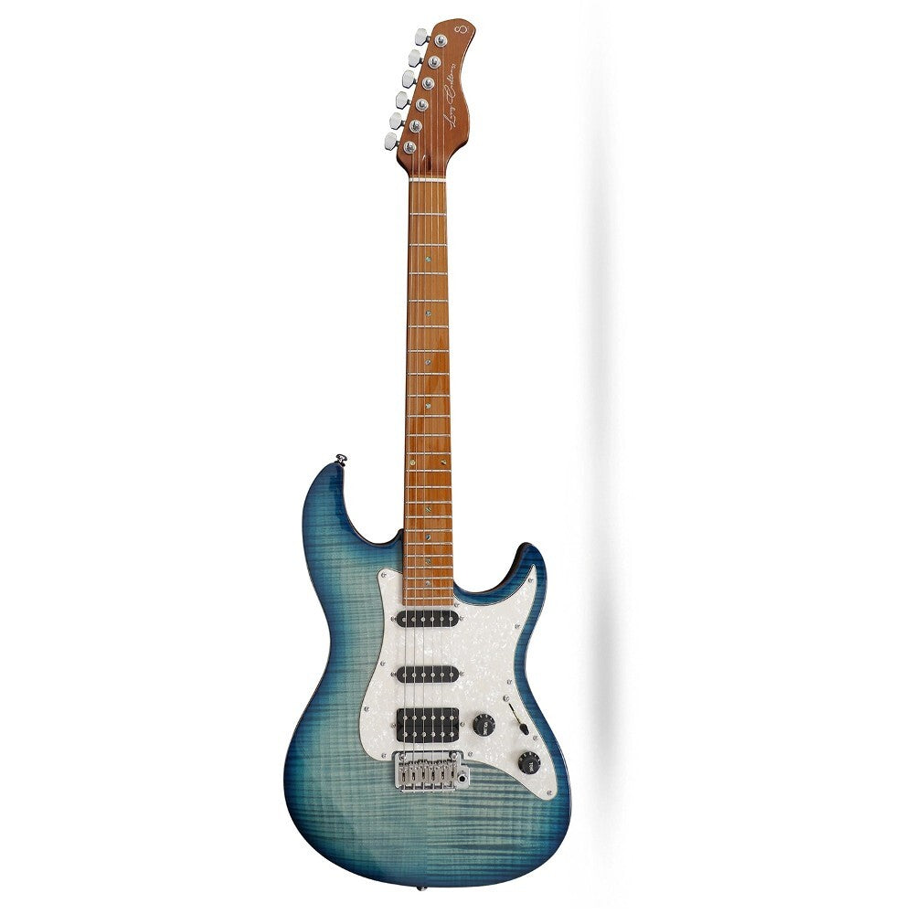 Sire Larry Carlton S7FM in TRANSPARANT BLUE – nafiriguitar.com