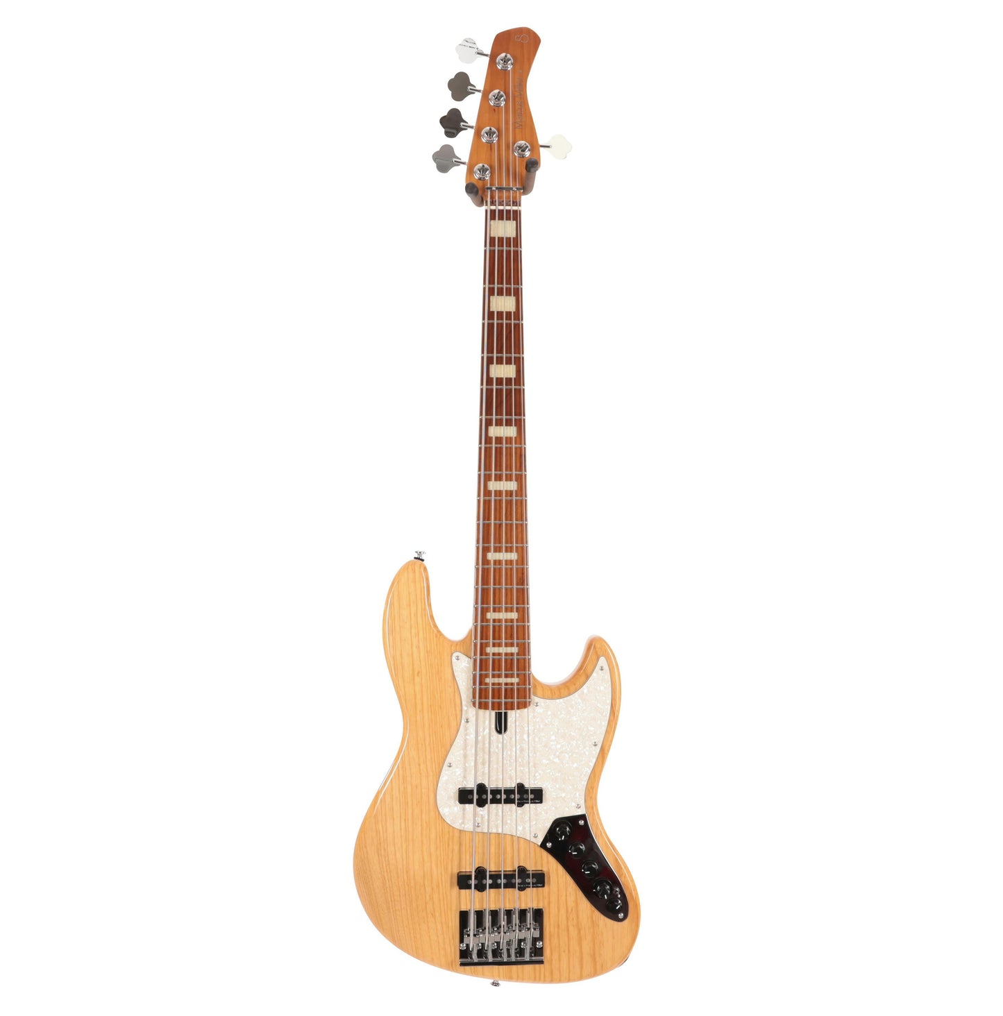Sire Marcus Miller V8 Swamp Ash 5-String Bass Guitar in Natural With Bag
