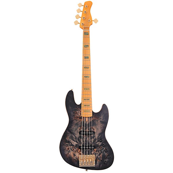 Sire Marcus Miller V10 5 String Bass Guitar in Trans Black Satin