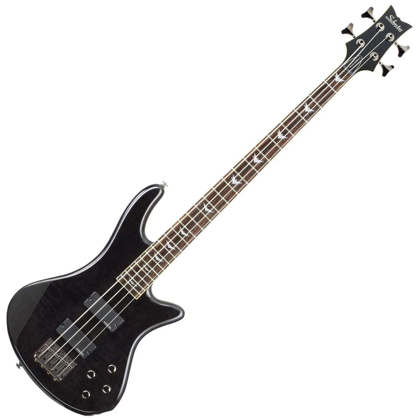 Schecter Stiletto Extreme 4 in See Thru Black