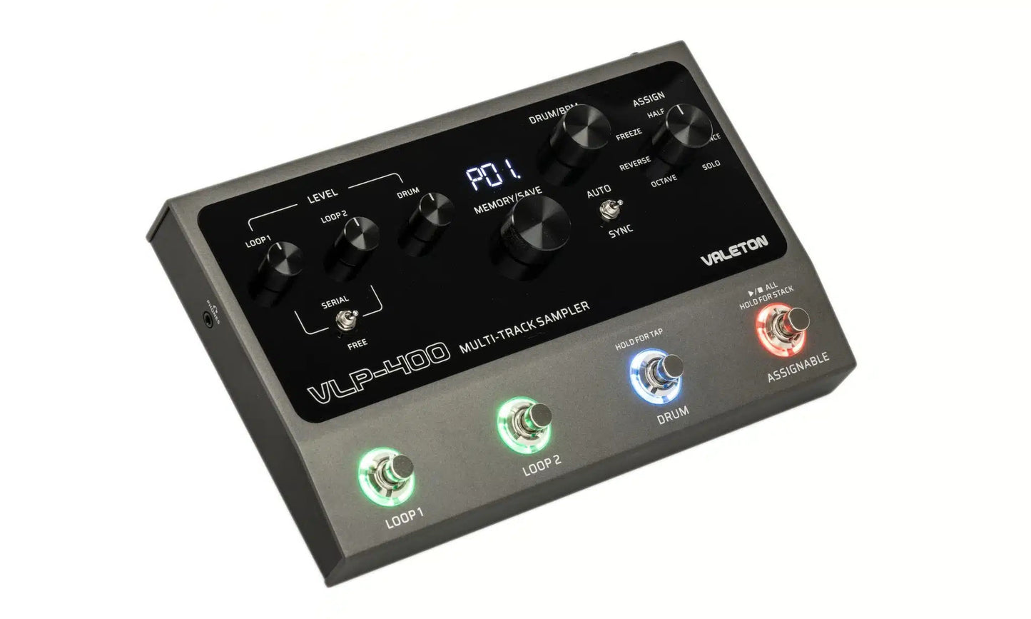 Valeton VLP-400 Stereo Dual Looper & Drum Rhythm Pedal