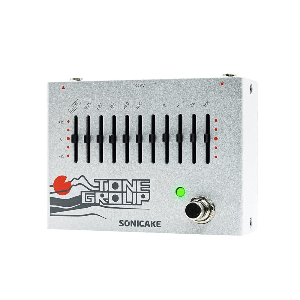 Sonicake Tone Group 10-Band EQ Equalizer Guitar Bass Effects Pedal